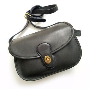 Vintage Coach Prairie Bag Bottle Green #9954